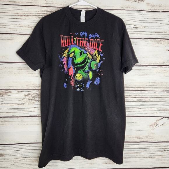 Disney The Nightmare Before Christmas "Rolll The Dice" Oogie Boogie Size Large - Picture 1 of 4